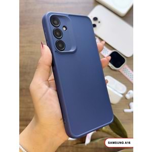 SAMSUNG A16 RENK ATMAYAN KEEP SİLİKON KILIF - LACIVERT