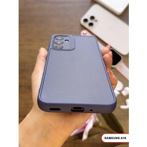 SAMSUNG A16 RENK ATMAYAN KEEP SİLİKON KILIF - LACIVERT