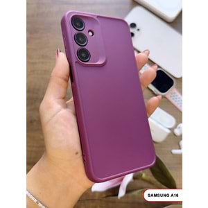 SAMSUNG A16 RENK ATMAYAN KEEP SİLİKON KILIF - MOR