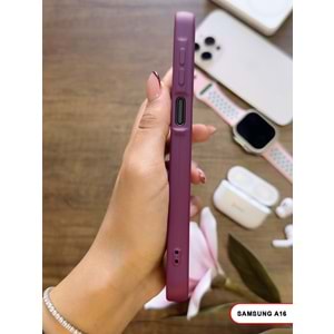 SAMSUNG A16 RENK ATMAYAN KEEP SİLİKON KILIF - MOR
