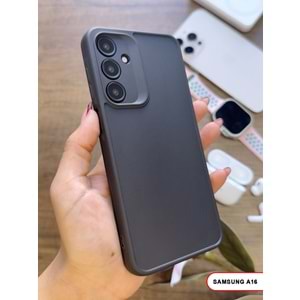 SAMSUNG A16 RENK ATMAYAN KEEP SİLİKON KILIF - SIYAH