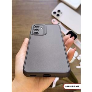 SAMSUNG A16 RENK ATMAYAN KEEP SİLİKON KILIF - SIYAH