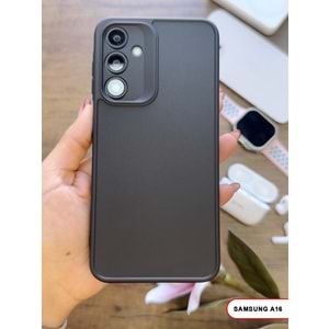 SAMSUNG A16 RENK ATMAYAN KEEP SİLİKON KILIF - SIYAH