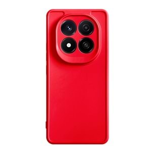 XİAOMİ REDMİ NOTE 14 PRO 5G / NOTE 14 PRO PLUS 5G RENK ATMAYAN KEEP SİLİKON KILIF - KIRMIZI