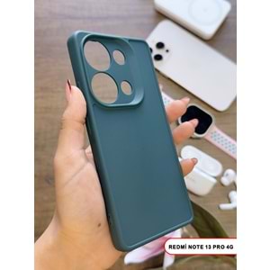XİAOMİ REDMİ NOTE 13 PRO 4G RENK ATMAYAN KEEP SİLİKON KILIF - HAKI