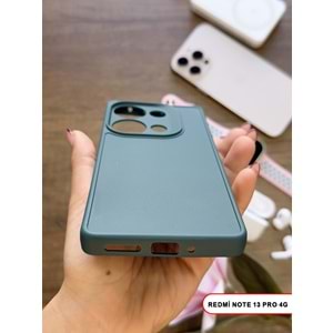 XİAOMİ REDMİ NOTE 13 PRO 4G RENK ATMAYAN KEEP SİLİKON KILIF - HAKI