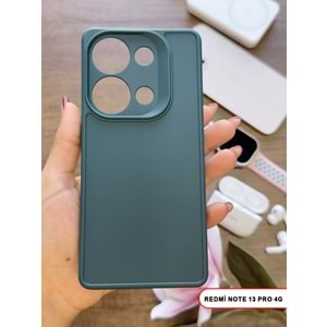 XİAOMİ REDMİ NOTE 13 PRO 4G RENK ATMAYAN KEEP SİLİKON KILIF - HAKI