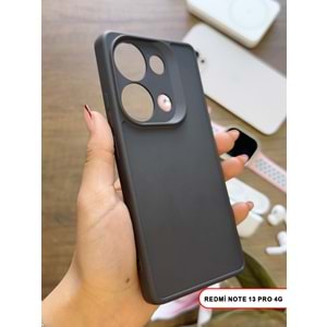 XİAOMİ REDMİ NOTE 13 PRO 4G RENK ATMAYAN KEEP SİLİKON KILIF - SIYAH