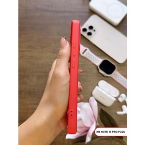 XİAOMİ REDMİ NOTE 13 PRO PLUS RENK ATMAYAN KEEP SİLİKON KILIF - KIRMIZI