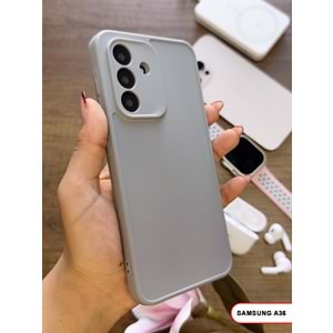 SAMSUNG A36 RENK ATMAYAN KEEP SİLİKON KILIF - GRI