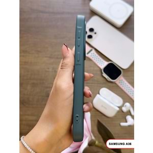 SAMSUNG A36 RENK ATMAYAN KEEP SİLİKON KILIF - HAKI
