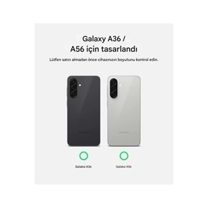 SAMSUNG A36 MTL SAFE SİLİKON
