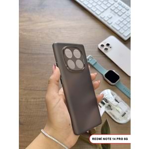 XİAOMİ REDMİ NOTE 14 PRO 5G SÜPER İNCE MAT MTL ULTRA THİN SİLİKON KILIF