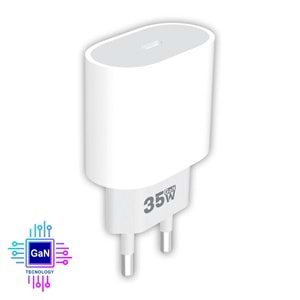MT1735 35W GAN QC 4.0 PD TYPE-C TO TYPE-C EV ŞARJ CİHAZI