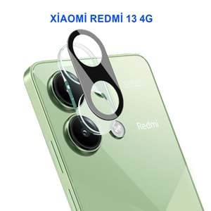 XİAOMİ REDMİ 13 4G KAMERA LENS KORUMA SİYAH