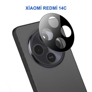 XİAOMİ REDMİ 14C KAMERA LENS KORUMA SİYAH