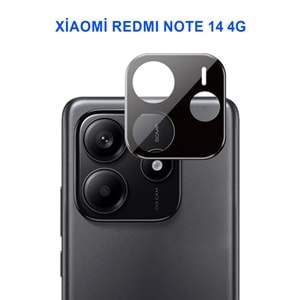 XİAOMİ REDMİ NOTE 14 4G KAMERA LENS KORUMA SİYAH