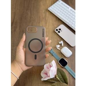 IPHONE 16E MAGSAFE UYUMLU MAT SERT KLEİN KILIF
