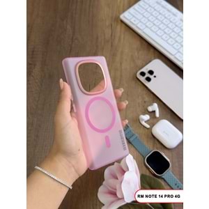 XİAOMİ REDMİ NOTE 14 PRO 4G MAGSAFE UYUMLU MAT SERT KLEİN KILIF