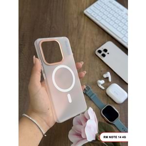 XİAOMİ REDMİ NOTE 14 4G MAGSAFE UYUMLU MAT SERT KLEİN KILIF
