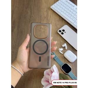 XİAOMİ REDMİ NOTE 14 PRO PLUS 5G MAGSAFE UYUMLU MAT SERT KLEİN KILIF