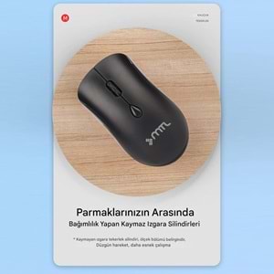 MT8124 BLUETOOTH & WİRELESS 2 in 1 MOUSE /100