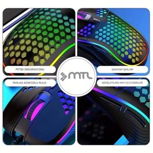 MT8210 KABLOLU GAMİNG MOUSE