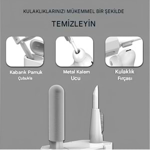 MT5610 8 in 1 KULAKLIK & KLAVYE TEMİZLEME KİTİ