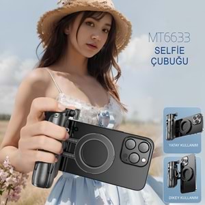 MT6633 ALL IN ONE MULTI MAGSAFE SELFİE ÇUBUĞU & TRİPOD