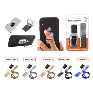 MT7842 3İN1 MANYETİK STANDLI VE İPLİ SELFİE YÜZÜK /50
