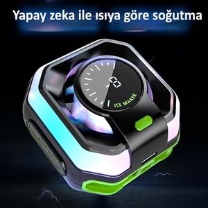 MT8460 YAPAY ZEKALI MAGSAFE UYUMLU ve KLİPSLİ CEP TELEFONU SOĞUTUCU