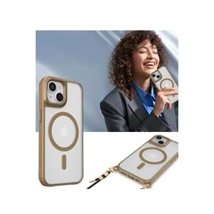 IPHONE 15 MAGSAFE UYUMLU ÖZEL BOYUN ASKI İPİ APARATLI SKY-101 TELEFON KILIF