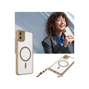 SAMSUNG A06 MAGSAFE UYUMLU ÖZEL BOYUN ASKI İPİ APARATLI SKY-101 TELEFON KILIF