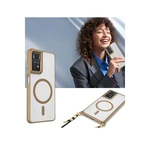 XİAOMİ REDMİ NOTE 11 PRO 4G / NOTE 12 PRO 4G MAGSAFE UYUMLU ÖZEL BOYUN ASKI İPİ APARATLI SKY-101 TELEFON KILIF