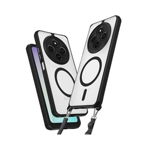 XİAOMİ REDMİ 14C MAGSAFE UYUMLU ÖZEL BOYUN ASKI İPİ APARATLI SKY-101 TELEFON KILIF