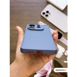 XİAOMİ REDMİ NOTE 14 5G RENK ATMAYAN KEEP SİLİKON KILIF - LACIVERT