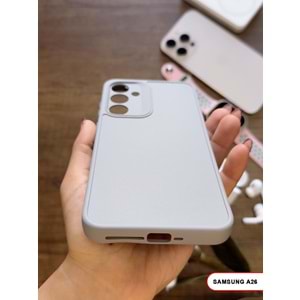 SAMSUNG A26 RENK ATMAYAN KEEP SİLİKON KILIF - GRI