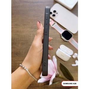 SAMSUNG A26 RENK ATMAYAN KEEP SİLİKON KILIF - SIYAH