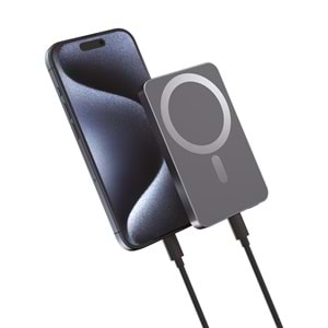 MT4620 5.000 MAH SLIM MAGSAFE UYUMLU 35W PD ŞARJ POWERBANK /60