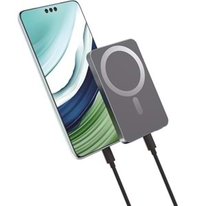 MT4620 5.000 MAH SLIM MAGSAFE UYUMLU 35W PD ŞARJ POWERBANK /60