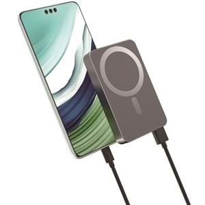 MT4610 10.000 MAH SLIM MAGSAFE UYUMLU 37.5W PD ŞARJ POWERBANK /60