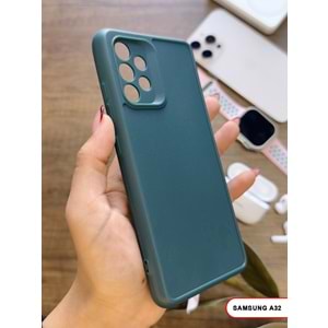SAMSUNG A32 4G RENK ATMAYAN KEEP SİLİKON KILIF - HAKI