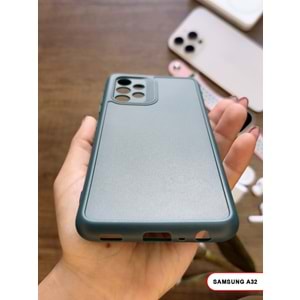 SAMSUNG A32 4G RENK ATMAYAN KEEP SİLİKON KILIF - HAKI