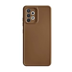 SAMSUNG A32 4G RENK ATMAYAN KEEP SİLİKON KILIF - KAHVERENGİ