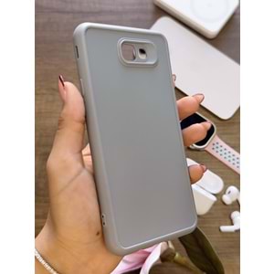 SAMSUNG J7 PRİME RENK ATMAYAN KEEP SİLİKON KILIF - GRI
