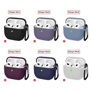 SOO-152 AİRPODS 3.NESİL RENKLİ ASKILI KILIF /20