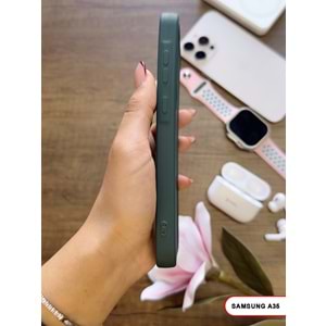 SAMSUNG A35 / A55 RENK ATMAYAN KEEP SİLİKON KILIF - HAKI