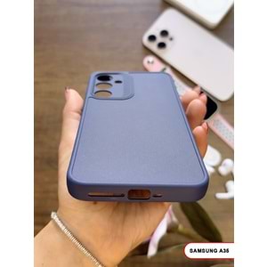 SAMSUNG A35 / A55 RENK ATMAYAN KEEP SİLİKON KILIF - LACIVERT