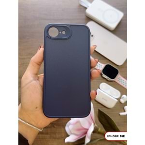 IPHONE 16E RENK ATMAYAN KEEP SİLİKON KILIF - LACIVERT