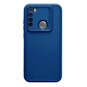 XİAOMİ REDMİ NOTE 8 RENK ATMAYAN KEEP SİLİKON KILIF - LACIVERT